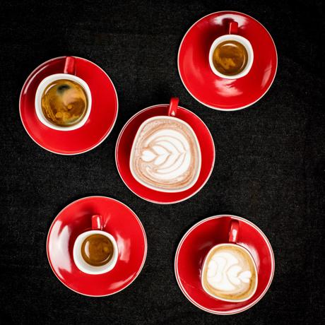 Unsere Getränke: Espresso, Doppio, Cappuccino, Kaffee schwarz, Kakao / 12. Sep. 2018
